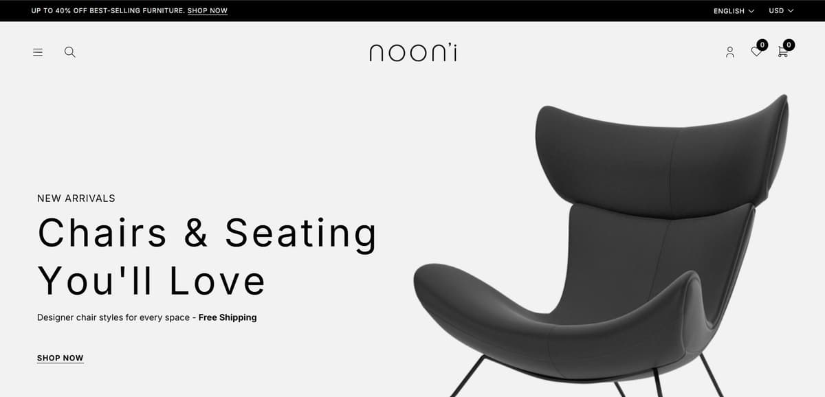 Nooni Theme Demo